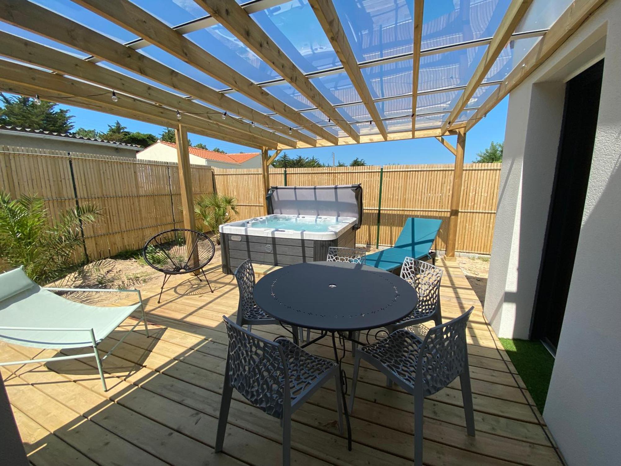 Apb Spa Locations Avec Jacuzzi Privatif Saint-Jean-de-Monts Luaran gambar